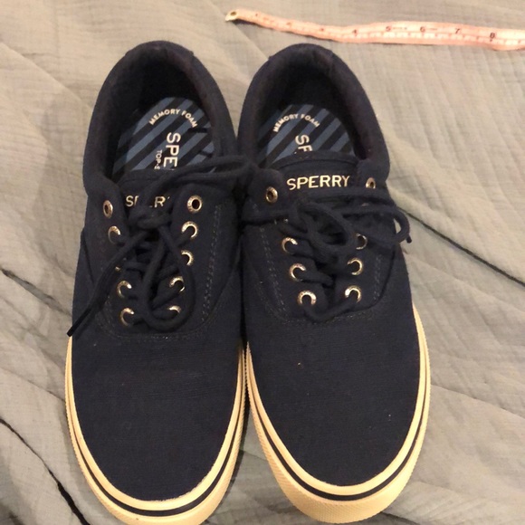 Sperry M8/W10  ‘Halyard’ Navy NWOT - Picture 1 of 6